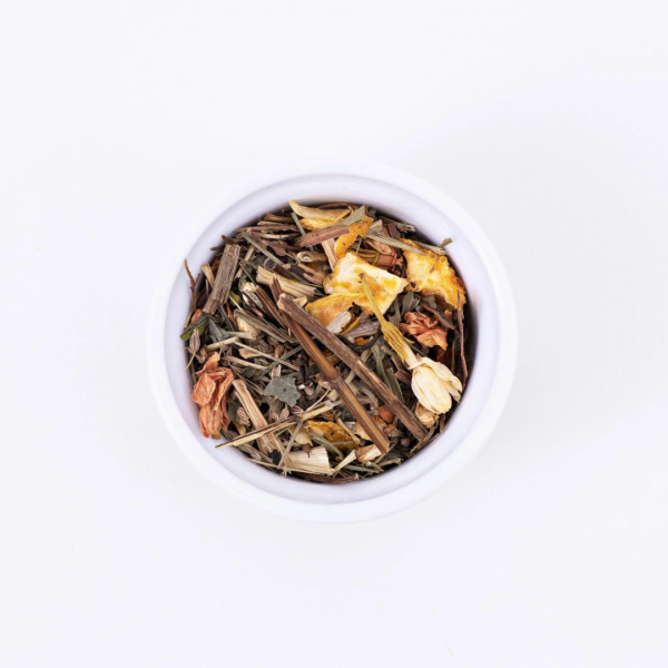 Chá Para Descansar | Chá de Laranja & Capim-limão em Sachê Premium