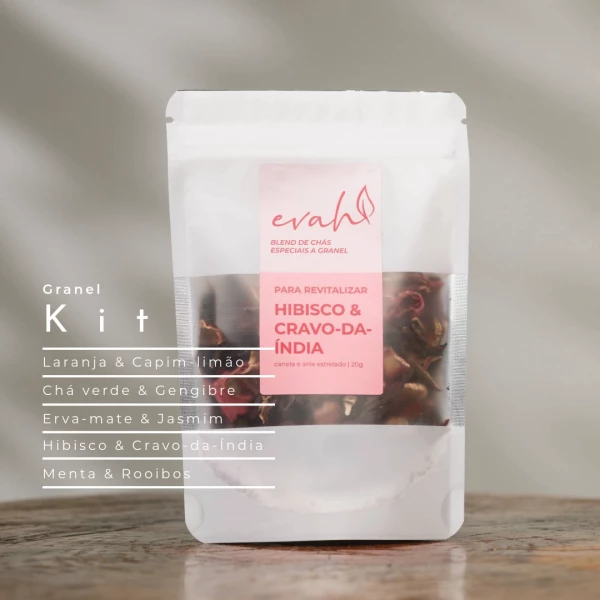 Kit Essência de 5 Chás Granel