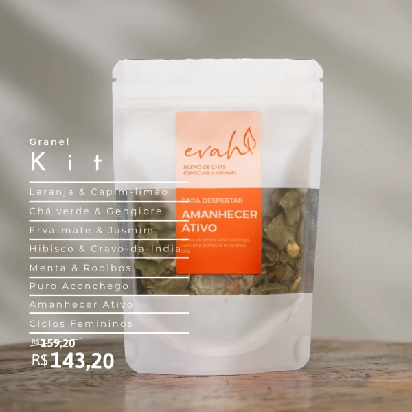 Kit de 8 Chás Granel