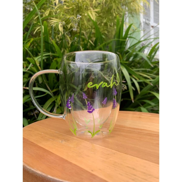 Caneca pintada à mão