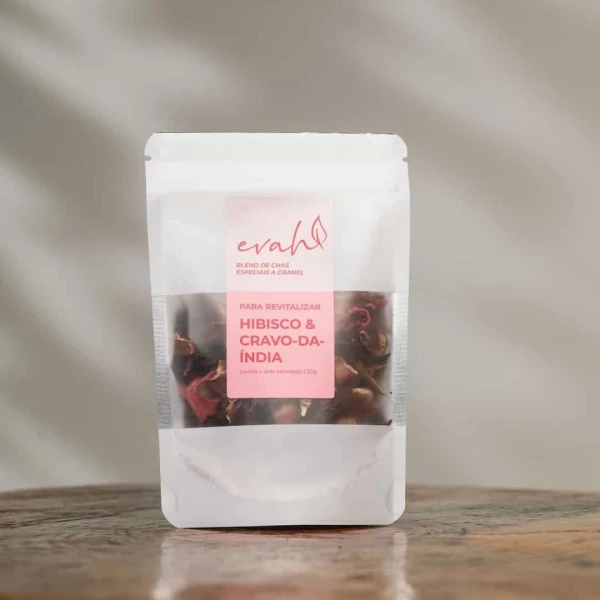 Chá Para Revitalizar | Hibisco & Cravo-da-Índia Granel