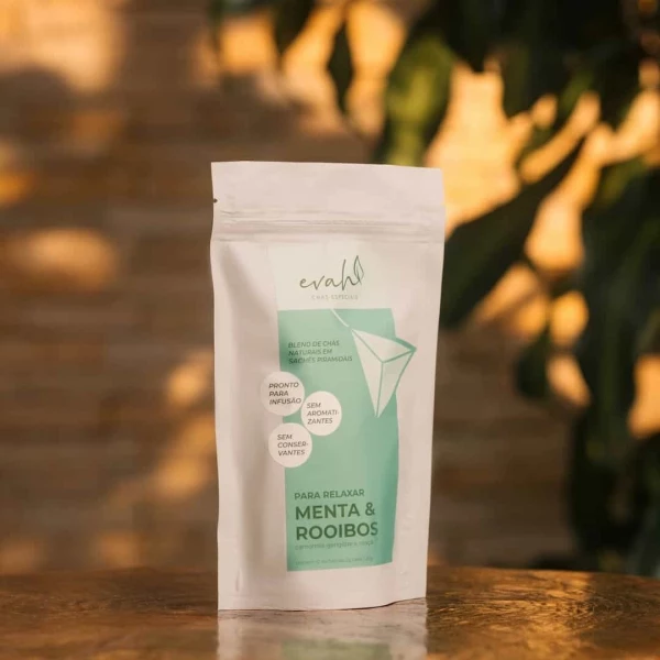 Chá Para Relaxar | Menta & Rooibos em Sachê Premium