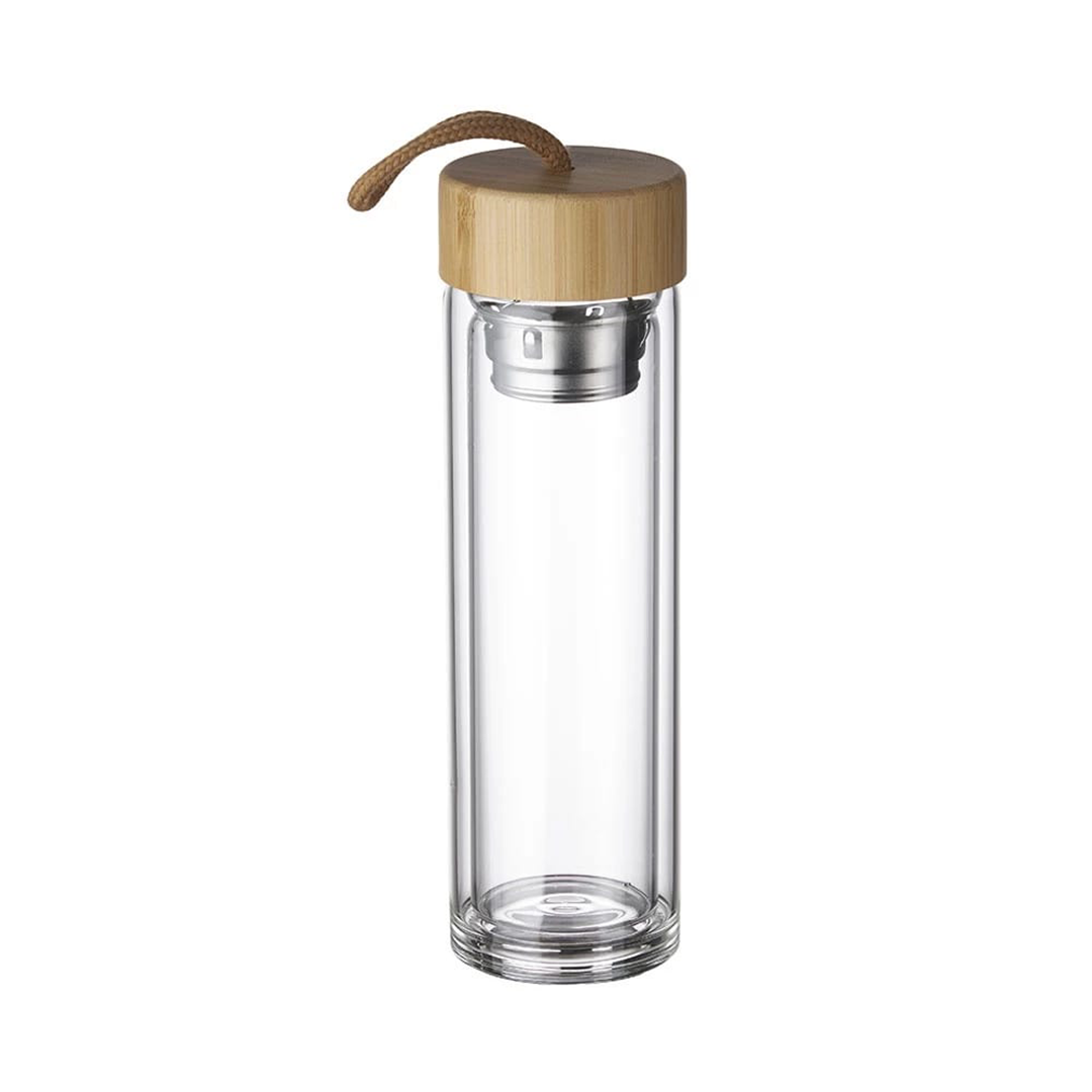 Garrafa Infusora de Vidro Duplo