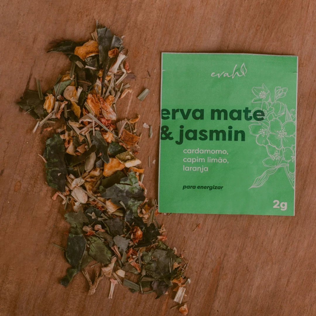 Seleção (6 sachês piramidais) Erva-mate e Jasmim